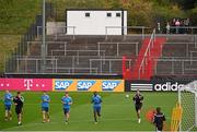 13 October 2014; Members of the local public watch Germany squad training ahead of their UEFA EURO 2016 Championship Qualifer, Group D, game against the Republic of Ireland on Tuesday. Germany Squad Training, Essen, Germany. Picture credit: Pat Murphy / SPORTSFILE