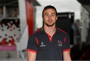 14 October 2014; Ulster's Tommy Bowe during a press conference ahead of their European Rugby Champions Cup 2014/15, Pool 3, Round 1, game against Leicester Tigers on Saturday. Ulster Rugby Press Conference, Kingspan Stadium, Ravenhill Park, Belfast, Co. Antrim. Picture credit: Oliver McVeigh / SPORTSFILE