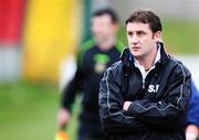 24 February 2007; Loughgal manager Shane Reddish. Carnegie Premier League, Cliftonville v Loughgal, Solitude, Belfast, Co Antrim. Picture Credit: Russell Pritchard / SPORTSFILE