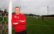 9 April 2007; Derry City's new signing Peter Hynes. Derry City v Cork City - eircom League - Premier Division. Brandywell, Derry. Picture credit: Russell Pritchard / SPORTSFILE