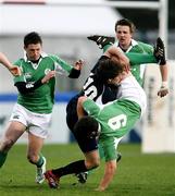 9 April 2007; Harry McAleese, Ireland, is tackled by Ruairidh Jackson, Scotland. IRB U19 World Cup, Round 2, Ireland v Scotland, Ravenhill Park, Belfast, Co. Antrim. Picture credit: Oliver McVeigh / SPORTSFILE