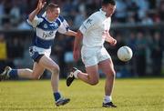 8 April 2007; Padraig O'Neill, Kildare, in action against Peter O'Leary, Laois. Allianz National Football League, Division 1B, Round 7, Kildare v Laois, St. Conleth's Park, Newbridge, Co. Kildare. Picture credit: Brian Lawless / SPORTSFILE