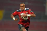 10 October 2014; Simon Zebo, Munster. Guinness PRO12, Round 6, Munster v Scarlets. Thomond Park, Limerick. Picture credit: Diarmuid Greene / SPORTSFILE