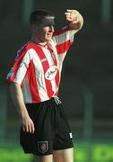 21 November 1999; Eamonn Doherty of Derry City during the Eircom League Premier Division match between Shamrock Rovers and Derry City at Morton Stadium in Santry, Dublin. Photo by Ray McManus/Sportsfile