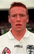 14 November 1999; Terry Rossiter of Kildare during the Church & General National Football League match between Kildare and Derry at St Conleth's Park in Newbridge, Kildare. Photo by Damien Eagers/Sportsfile