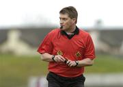 10 March 2007; Barry Kelly, GAA Referee. Ulster Bank Fitzgibbon Cup Final, Limerick I.T. v National University of Ireland, Galway, Dr. Cullen Park, Carlow. Picture credit: Ray Lohan / SPORTSFILE *** Local Caption ***