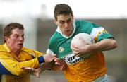 15 April 2007; Niall McNamee, Offaly, in action against Stuart Daly, Roscommon. Allianz National Football League, Division 2A, Offaly v Roscommon, O'Connor Park, Tullamore, Co. Offaly. Picture credit; Brian Lawless / SPORTSFILE
