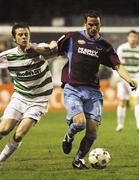 20 April 2007; Eamon Zayed, Drogheda United, in action against Ger O'Brien, Shamrock Rovers. eircom League Premier Division, Shamrock Rovers v Drogheda United, Tolka Park, Dublin. Photo by Sportsfile