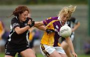 21 April 2007; Michelle Hearne, Wexford, in action against Fiona Maye, Sligo. Suzuki Ladies National Football League Division 2 Semi-Final, Sligo v Wexford, Banagher, Co. Offaly. Picture credit; Matt Browne / SPORTSFILE