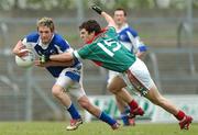 21 April 2007; Craig Rogers, Laois, in action against Mark Ronaldson, Mayo. Cadbury All-Ireland U21 Football Championship Semi-Final, Mayo v Laois, Dr Hyde Park, Co. Roscommon. Picture credit; Paul Mohan / SPORTSFILE