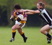 21 April 2007; Leona Tector, Wexford, in action against Bernice Byrne, Sligo. Suzuki Ladies National Football League Division 2 Semi-Final, Sligo v Wexford, Banagher, Co. Offaly. Picture credit; Matt Browne / SPORTSFILE