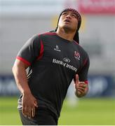 24 October 2014; Ulster's Nick Williams during the captain's run ahead of their European Rugby Champions Cup 2014/15, Pool 3, Round 2, game against RC Toulon on Saturday. Ulster Rugby Captain's Run, Kingspan Stadium, Ravenhill Park, Belfast, Co. Antrim. Picture credit: John Dickson / SPORTSFILE