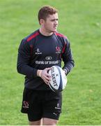 24 October 2014; Ulster's Paddy Jackson in action during the captain's run ahead of their European Rugby Champions Cup 2014/15, Pool 3, Round 2, game against RC Toulon on Saturday. Ulster Rugby Captain's Run, Kingspan Stadium, Ravenhill Park, Belfast, Co. Antrim. Picture credit: John Dickson / SPORTSFILE