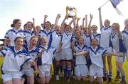 19 April 2007; The St Josephs, Castlebar, Mayo, team celebrate with the cup. Pat The Baker Post Primary Schools All-Ireland Senior C Finals, St Josephs, Castlebar, Mayo v Ard Scoil nDeise, Dungarvan, Waterford, Cusack Park, Ennis, Co. Clare. Picture credit: Pat Murphy / SPORTSFILE