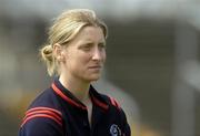 19 April 2007; Cora Staunton, St Josephs, Castlebar, Mayo, coach. Pat The Baker Post Primary Schools All-Ireland Senior C Finals, St Josephs, Castlebar, Mayo v Ard Scoil nDeise, Dungarvan, Waterford, Cusack Park, Ennis, Co. Clare. Picture credit: Pat Murphy / SPORTSFILE