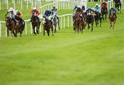 25 April 2007; Runners and Riders during the AON Hurdle. Punchestown National Hunt Festival, Punchestown Racecourse, Co. Kildare. Picture credit: Brian Lawless / SPORTSFILE