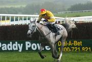 25 April 2007; Neptune Collonges, with Ruby Walsh up, races clear of the last on their way to winning the Punchestown Guinness Gold Cup. Punchestown National Hunt Festival, Punchestown Racecourse, Co. Kildare. Picture credit: Brian Lawless / SPORTSFILE