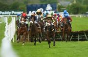 25 April 2007; Bobs Pride, with Ruby Walsh up, races clear of the field on their way to winning the Osberstown Developments Handicap Hurdle. Punchestown National Hunt Festival, Punchestown Racecourse, Co. Kildare. Picture credit: Brian Lawless / SPORTSFILE