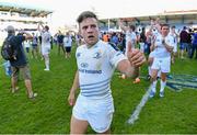 26 October 2014; Ian Madigan, Leinster, following his side's victory. European Rugby Champions Cup 2014/15, Pool 2, Round 2, Castres Olympique v Leinster. Stade Pierre Antoine, Castres, France. Picture credit: Stephen McCarthy / SPORTSFILE