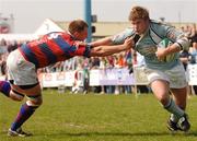 28 April 2007; Paul Neville, Garryowen, is tackled by Alan Trenier, Clontarf. AIB League Division 1 Semi-Final, Clontarf v Garryowen, Castle Avenue, Clontarf, Dublin. Photo by Sportsfile