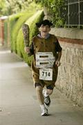 28 April 2007; Brian Tyrrell, from Poppintree, Co. Dublin, in action during the RTE 5 Mile Road Race. Donnybrook, Dublin. Picture credit; Tomas Greally / SPORTSFILE