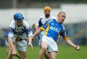 29 April 2007; Dony Hyland, Wicklow, in action against Brian Campion, Laois. Allianz National Hurling League, Division 2 Final, Wicklow v Laois, Semple Stadium, Thurles, Co. Tipperary. Picture credit: Brendan Moran / SPORTSFILE