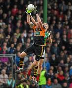 26 October 2014; Kieran Donaghy, Austin Stacks, in action against Colin McGillicuddy, Mid Kerry. Kerry County Senior Football Championship Final, Austin Stacks v Mid Kerry. Austin Stack Park, Tralee, Co. Kerry. Picture credit: Diarmuid Greene / SPORTSFILE