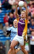 5 May 2007; Michelle Hearne, Wexford, in action against Gemma Fay, Dublin. Suzuki Ladies NFL Division 2 Final, Dublin v Wexford, Semple Stadium, Thurles. Photo by Sportsfile