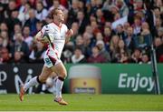 25 October 2014; Paul Marshall, Ulster. European Rugby Champions Cup 2014/15, Pool 3, Round 2, Ulster v RC Toulon, Kingspan Stadium, Ravenhill Park, Belfast, Co. Antrim. Picture credit: Oliver McVeigh / SPORTSFILE