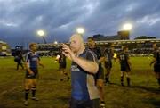 11 May 2007; Leinster's Bernard Jackman after the final whistle. Magners League, Cardiff Blues v Leinster, Arms Park, Cardiff, Wales. Picture credit: Matt Browne / SPORTSFILE