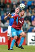 12 May 2007; Eamon Zayed, Drogheda United, in action against, William Murphy, Linfield. Setanta Sports Cup Final, Linfield v Drogheda United, Windsor Park, Belfast, Co. Antrim. Picture credit: Russell Pritchard / SPORTSFILE