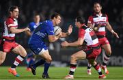 31 October 2014; Zane Kirchner, Leinster, in action against Nick McLennan, Edinburgh. Guinness PRO12, Round 7, Leinster v Edinburgh. RDS, Ballsbridge, Dublin. Picture credit: Stephen McCarthy / SPORTSFILE