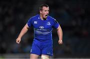 31 October 2014; Bryan Byrne, Leinster. Guinness PRO12, Round 7, Leinster v Edinburgh. RDS, Ballsbridge, Dublin. Picture credit: Stephen McCarthy / SPORTSFILE