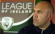 9 May 2007; St. Patrick’s Athletic manager Johnny McDonnell at a press conference ahead of their eircom League of Ireland Premier Division game against UCD on Friday next. The Forum Bar, Students' Centre, University College Dublin, Belfield, Dublin. Picture credit: Brendan Moran / SPORTSFILE