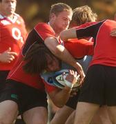 21 May 2007; Ireland's Neil Best is tackled by Jamie Heaslip during squad training. Centro Naval, Buenos Aires, Argentina. Picture credit: Pat Murphy / SPORTSFILE