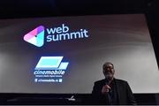 4 November 2014; Nick Ryan, Director Image Now Films, Image Now, at the cinema during Day 1 of the 2014 Web Summit in the RDS, Dublin, Ireland. Picture credit: Ray McManus / SPORTSFILE / Web Summit