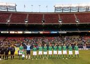 23 May 2007; The Republic of Ireland team before the start of the game. US Cup, Republic of Ireland v Ecuador, Giants Stadium, Meadowlands Sports Complex, New Jersey, USA. Picture credit: David Maher / SPORTSFILE
