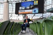 5 November 2014; Game On’s Damien O’Meara at the Aviva Stadium ahead of 2FM’s Game On International Special live from the #AvivaFanStudio tomorrow, Thursday. Focusing on this weekend’s November Series game against South Africa the show kicks off at 7pm and will be streaming on www.RTE.ie/GameOnTV & www.Aviva.ie/FanStudio where you can watch it live and you can also listen on 2FM. RTE 2FM Game On International Special, Aviva Stadium, Lansdowne Road, Dublin. Picture credit: Pat Murphy / SPORTSFILE