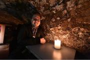 4 November 2014; Tomi Hiltunen, from Finland, at the night summit during Day 1 of the 2014 Web Summit in Bagot Hutton, Dublin, Ireland. Picture credit: Ramsey Cardy / SPORTSFILE / Web Summit