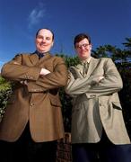 2 February 2000; Aidan Murphy, left, and Dara O'Neill pose for a portrait. Photo by Matt Browne/Sportsfile