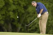 1 June 2007; Sam Torrance, Scotland, pitches onto the first green during the AIB Irish Seniors Open. Irish PGA National Golf Club, Palmerstown House, Co. Kildare. Picture credit: Matt Browne / SPORTSFILE