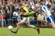 3 June 2007; Colm Cooper, Kerry, in action against Shane Briggs, Waterford. Bank of Ireland Munster Senior Football Championship Semi-Final, Waterford v Kerry, Fraher Field, Dungarvan, Co. Waterford. Picture credit: Matt Browne / SPORTSFILE