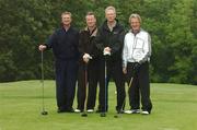 30 May 2007; John McGarrity, Martin Moran, John Clohissey, SPAR, and Finbar Cahill at the Golf Classic in aid of Temple Street Children's University Hospital. Powerscourt Golf Club, Powerscourt Estate, Enniskerry, Co. Wicklow. Picture credit: Matt Browne / SPORTSFILE