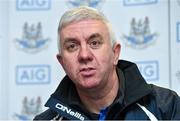 7 November 2014; The new Dublin hurling manager Ger Cunningham during a press conference. Parnell Park, Donnycarney, Dublin. Picture credit: Matt Browne / SPORTSFILE