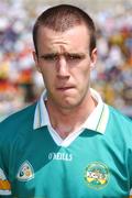 10 June 2007; Offaly captain Alan McNamee. Bank of Ireland Leinster Senior Football Championship, Carlow v Offaly, O'Moore Park, Portlaoise, Co. Laois. Picture credit: Brian Lawless / SPORTSFILE