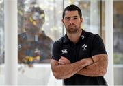 11 November 2014; Ireland's Rob Kearney after a press conference ahead of their Autumn International match against Georgia on Sunday. Ireland Rugby Press Conference, Carton House, Maynooth, Co. Kildare. Picture credit: Barry Cregg / SPORTSFILE