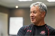 11 November 2014; Georgia head coach Milton Haig during a press conference ahead of their Autumn International match against Ireland on Sunday. Georgia Rugby Press Conference, DoubleTree by Hilton, Burlington Road, Dublin. Picture credit: Pat Murphy / SPORTSFILE