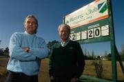 1 June 2007; Hurling Club President David Ganly and Dickie Mac Allister, Treasurer, right, at the Hurling Club. Hurlingham, Buenos Aires, Argentina. Picture credit: Pat Murphy / SPORTSFILE