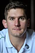 14 November 2014; Ireland's Robbie Diack during a press briefing ahead of their Autumn International match against Georgia on Sunday. Ireland Rugby Press Conference, Carton House, Maynooth, Co. Kildare. Picture credit: Matt Browne / SPORTSFILE Picture credit: Matt Browne / SPORTSFILE