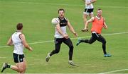 15 November 2014; Ireland's Michael Murphy, Colm O'Neill, left, and Colm Boyle in action during International Rules squad training ahead of their International Rules Series warm up game against VFL All Stars on Sunday 16th. Ireland International Rules Squad Training, Sandringham VFL Ground, Melbourne, Victoria, Australia. Picture credit: Ray McManus / SPORTSFILE